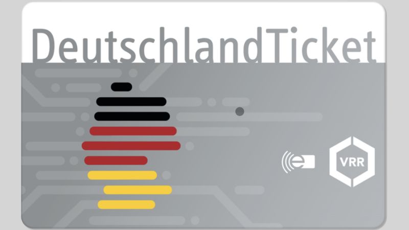 Chipkarte des Deutschlandtickets
